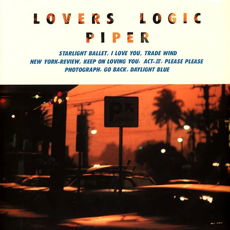 Piper / Lovers Logic ['22 Press] Brand New