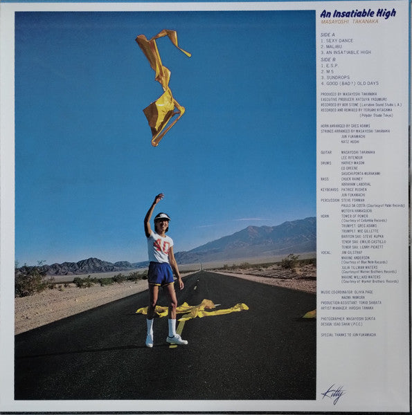 高中正義　AN INSATIABLE HIGH 高中正義 Masayoshi Takanaka - An Insatiable High